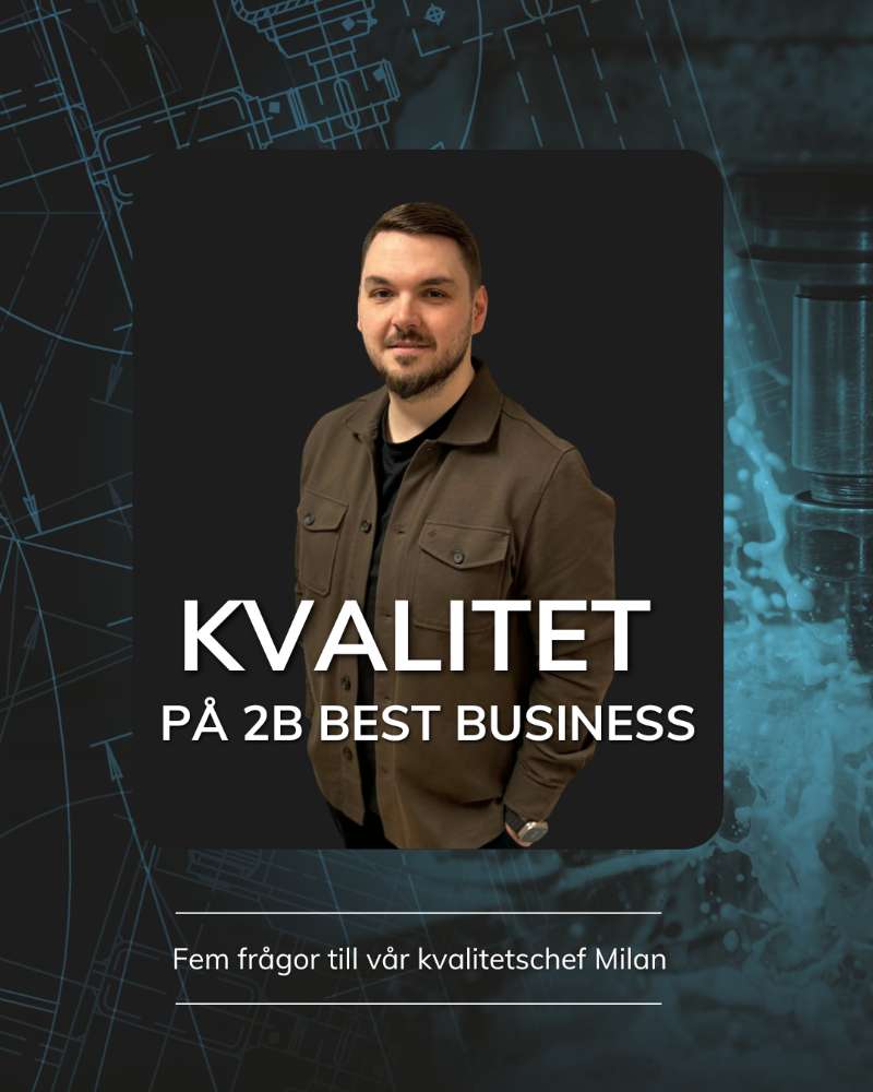 Fem frågor till vår kvalitetschef Milan