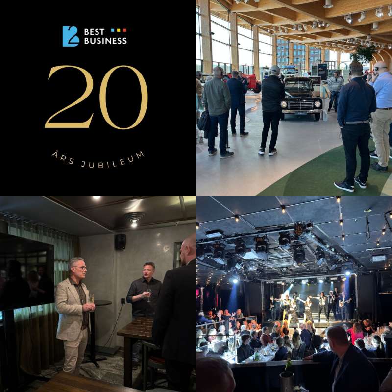 Vi firar 20 år på 2B Best Business!