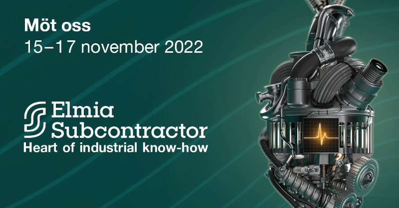 Elmia Subcontractor 15-17th November 2022